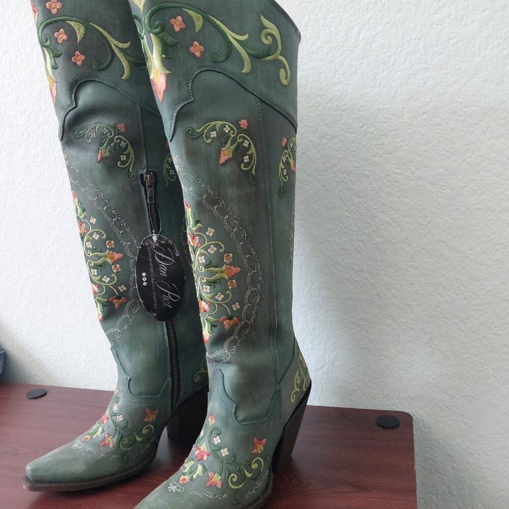 Dan Post new with tags Flower child boots